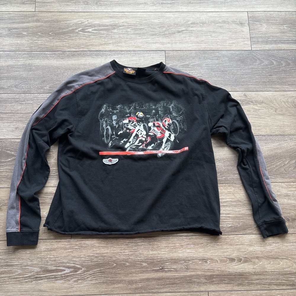 Harley-Davidson Black Cotton T-Shirt